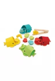 Sortowanie kolorów Wieloryby filcowe 2+