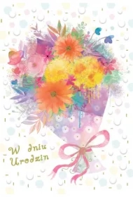 Kartka okolicznościowa Urodziny