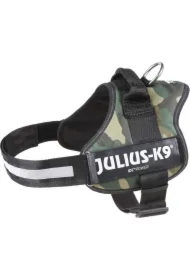 Szelki Julius-K9, 1/L: 66&ndash;85 cm, kamuflaż