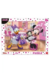 Puzzle ramkowe 40 el. Myszka Minnie i Daisy