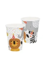 Kubeczki papierowe Safari 250ml 8 szt