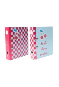 Segregator A4 z dźwignia 8cm CHERRY DISCO