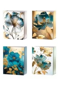 Torebka prezentowa L Kwiaty