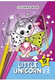Kolorowanka A5 15 obrazków Małe jednorożce 2