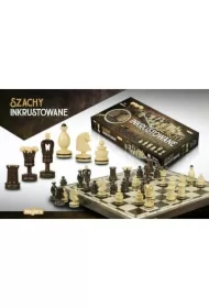 Szachy inkrustowane 50cm