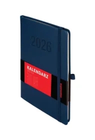 Kalendarz 2026 A5 Memofix TDW granatowy