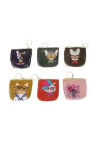 Portmonetka z kotkiem zapinana MIX