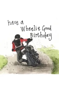 Karnet Urodziny S475 Motocyklista