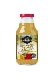 Sok 100% jabłkowo-gruszkowy naturalnie mętny tłoczony NFC