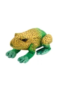 Żaba zielono-żółta 13cm