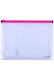 Teczka na suwak A5 PP różowa