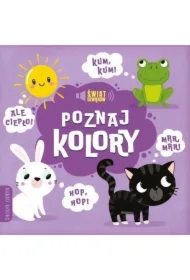 Książeczka kartonowa poznaj kolory