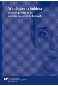 Współczesna kobieta szkice do portretu na tle...