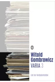List do ferdydurkistów. Varia. Tom 3