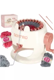 Maszyna do szycia krosno dziewiarska 22-igłowa + 2 kłębki włóczki