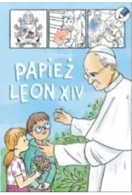 Papież Leon XIV - kolorowanka