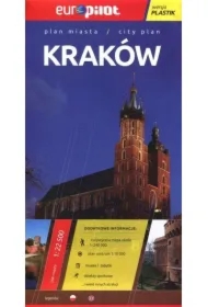 Kraków. Plan Miasta EuroPilot plastik