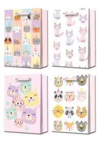 Torebka prezentowa L Kotki