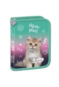 Piórnik dwuklapkowy bez wyposażenia Kitty Party