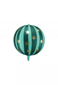 Balon foliowy Piłka w gwiazdki 75cm zielony