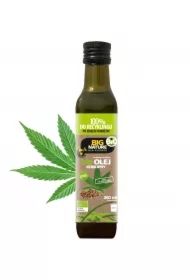 Olej konopny tłoczony na zimno