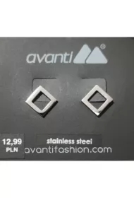 Kolczyki Romby  Wkrętki