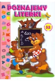 Poznajemy literki - 32 naklejki Pasja