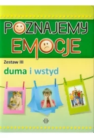 Poznajemy emocje. Zestaw 3. Duma i wstyd