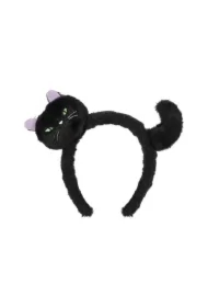 Opaska Kot 23,5x18cm czarny