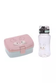 Zestaw na lunch Lunchbox + Tritanowa butelka - bidon 460 ml About Friends Szynszyla