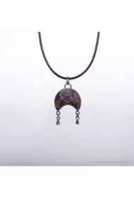 Ametystowa Lunula, wisior