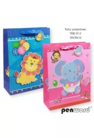 Torebka prezentowa 40x30x12cm MIX