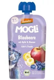 Mus jabłko - banan - borówka od 1 roku demeter