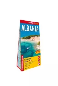 Comfort map Albania 1:280 000