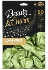 Balony Beauty&Charm platynowe