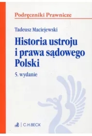 Historia ustroju i prawa sądowego Polski. Podręczniki prawnicze