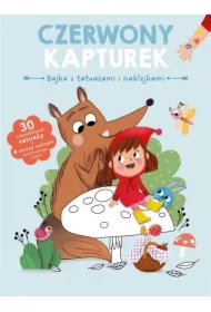 Bajka z tatuażami i naklejkami. Czerwony kapturek