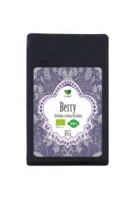 Herbata czarna liściasta owoce leśne