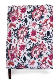 Etui Otulacz na książkę Vintage Garden Szary Medium