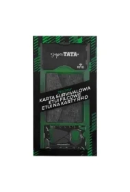 Karta survivalowa oraz etui na karty dla Taty