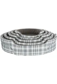 Legowisko lucky 85 x 70cm czarno-siwe