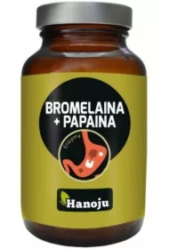 Bromelaina Papaina 500 mg Suplement diety