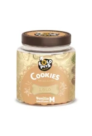 Ciastka dla psa kości M waniliowe w słoikach