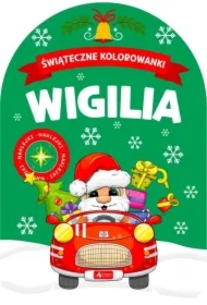 Świąteczne kolorowanki. Wigilia