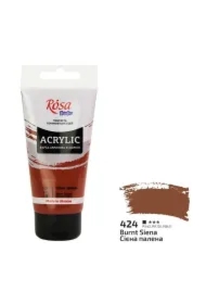 Farba akrylowa burnt sienna 424 75ml