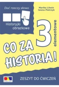 Dać rzeczy słowo. Co za historia! Ćwiczenia do historyjek 3-elementowych