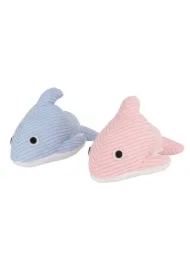 Zabawka, dla kota, delfin, pluszowa, 14 cm, z kocimiętką