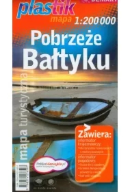 Pobrzeże Bałtyku PLASTIK mapa