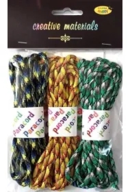 Zestaw paracord 2,8mb 3 kolory