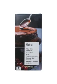 Czekolada kuwertura gorzka do gotowania wegańska